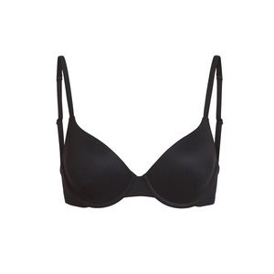 Skims Fits Everybody T-Shirt Bra in Onyx/Black 34D NWT